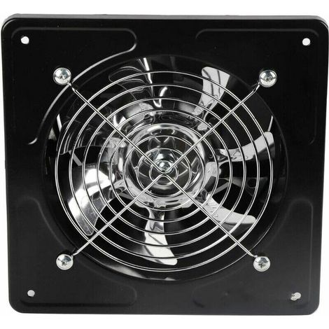 Aérateur permanent,Aérateur permanent,Hotte aspirante 15,2 cm Ouverture 150 mm Hotte murale 40 W pour cuisine salle de bain (noir) (1/4)