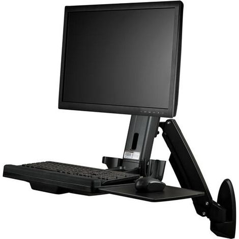 StarTech ST WALLSTS1 - Arbeitsstation, Monitorhalterung, bis 24'' verstellbar