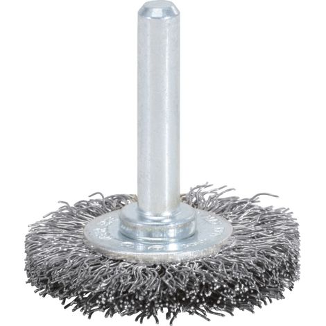 KS Tools Stahldrahtbürstenscheibe 0,3mm, Ø 30mm (1/4)