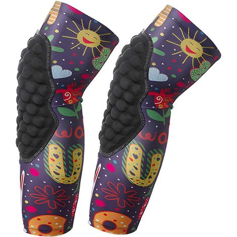 Genouillères de basketball SportsWear rembourrées pour soulager les douleurs aux genoux - Usage sportif (1/2)