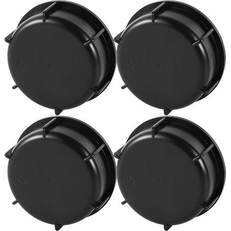 4 pièces S1008 IBC Couverture de réservoir Bouchon d'extrémité Tuyau d'arrosage Adaptateurs de robinet Outils pour tonneau de réservoir d'eau de pluie (1/5)