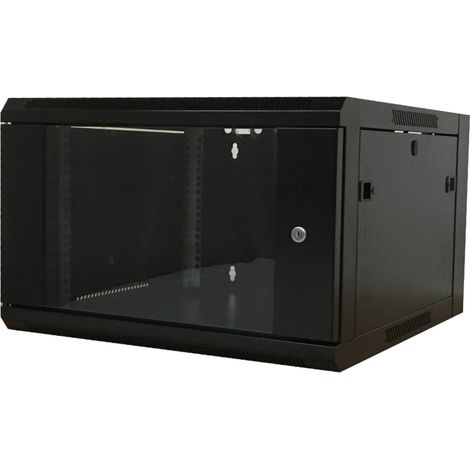 Coffret 19" vide, à assembler 6 unités, dimensions 570x600x370mm