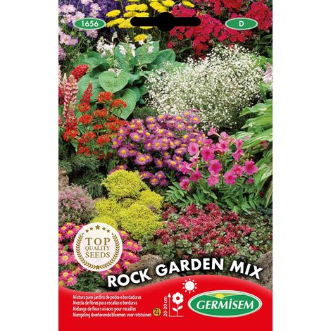 Graines Mélange de fleurs vivaces pour rocailles Rock Garden Mix EC1656 Multicolore