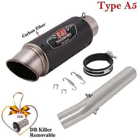Tubo De Escape Para Motocicleta, Silenciador Db Killer Para Honda Cb1300 2003-2015, Yamaha Fzs 600 Fazer 1998 - 2003( Type A5) (1/5)