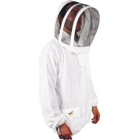 Blouse d'apiculteur avec voile de protection M
