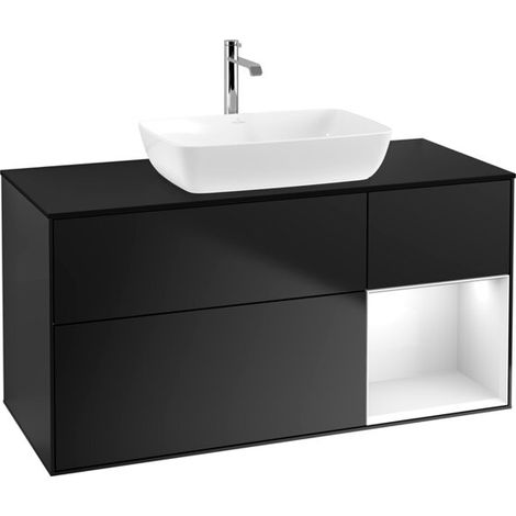 Villeroy & Boch F832GFPD Meuble sous-lavabo Finion F83 (1/2)
