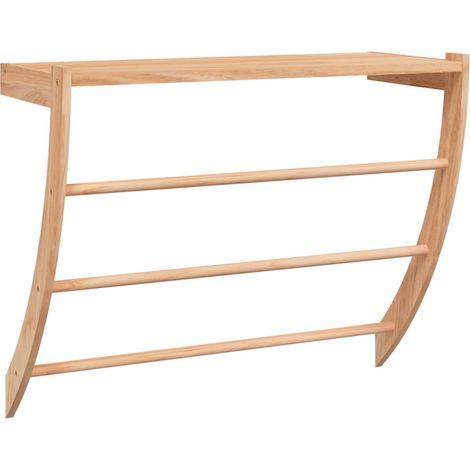 Maison Exclusive - Portasciugamani 60x25,5x49 cm in Legno Massello di Noce