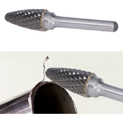 FX1225 Doppelnut-Rotationsfeile mit rundem und gebogenem Kopf (1/5)
