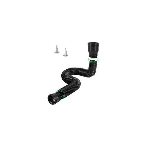 Rallonge Flexible Gouttière, Kit d'Extension de Tuyau pour Descente de 80/100mm, Pratique et Durable (47-150 cm) (1/5)