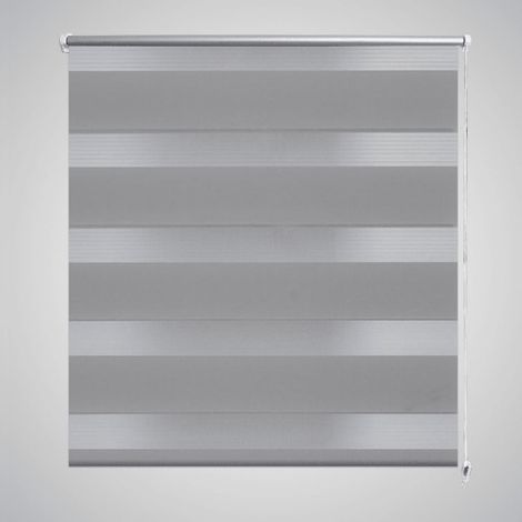 Store Enrouleur, Store Occultant, Store jour nuit pour Fenêtre 50x100 cm Gris MAE7362 (1/5)