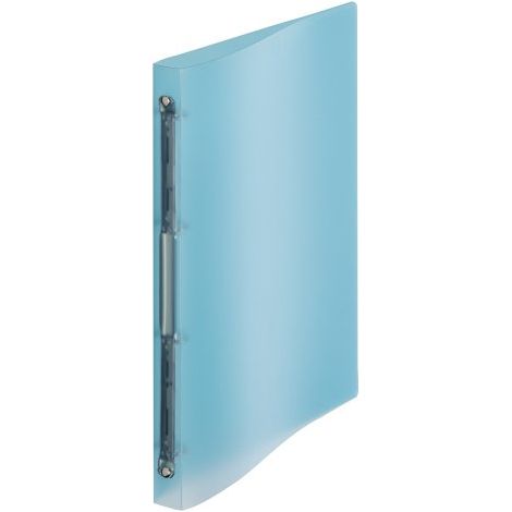 Classeur 4 anneaux plastique Viquel A4 dos 2 cm couleurs pastels translucides assorties - Lot de 12 (1/5)