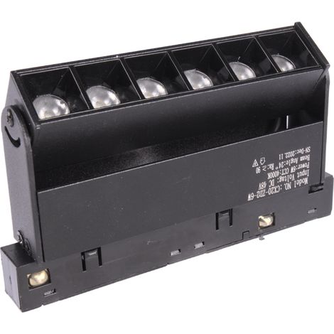 Jandei - Foco para carril magnético serie Grill orientable II, 6W 48V, luz 4200K, CRI 90, longitud 118 mm