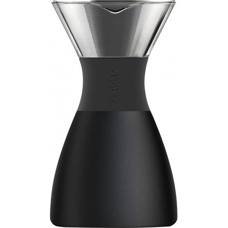 Asobu Pourover Kaffeemaschine Schwarz 900 ml Edelstahl