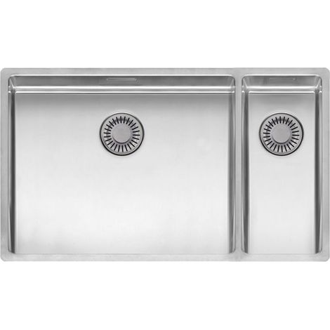 Reginox Einbaubecken New York 50/18X40 Edelstahl Becken links mit Handbedienung (1/5)