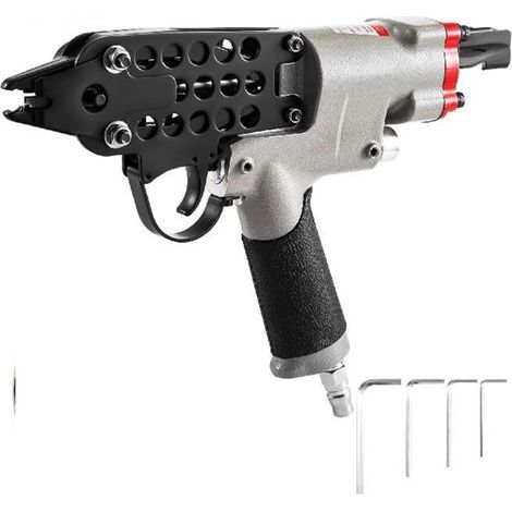 Agrafeuse à anneau de porc SC760B, pince à anneau de porc pneumatique 12,5 mm, pistolet pneumatique à anneau C calibre 16, pneumatique