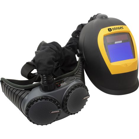 Casque automatique de protection contre le soudage avec unité de soufflage (1/3)