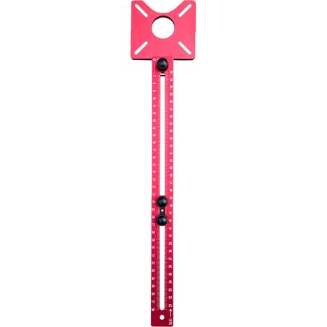 Supporto per fresatura e scanalatura, in lega di alluminio, multifunzione 3 in 1, con piano ribaltabile, 445 mm (1/5)