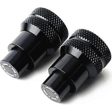 Convient pour Yamaha R3 R7 MT03 MT07 R25 MT25, cache-vis de réglage arrière en alliage d'aluminium modifié (noir) (1/5)