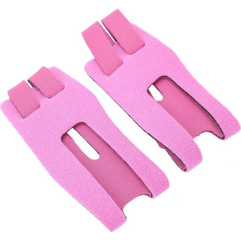 paire de sangles de soutien pour coudes, bracelet de sport en tissu élastique respirant, genouillère, rose, taille S (1/5)