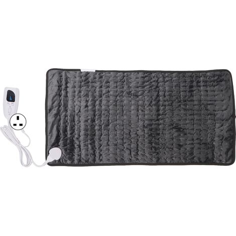 Couverture Chauffante Électrique 6 Niveaux de Chaleur Vert Foncé 75x40cm Auto-Arrêt (1/5)