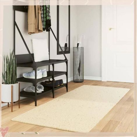 Tapis - VINGVO - HUARTE - poils courts doux - lavable 30°C - antidérapant 80x200 cm (1/5)