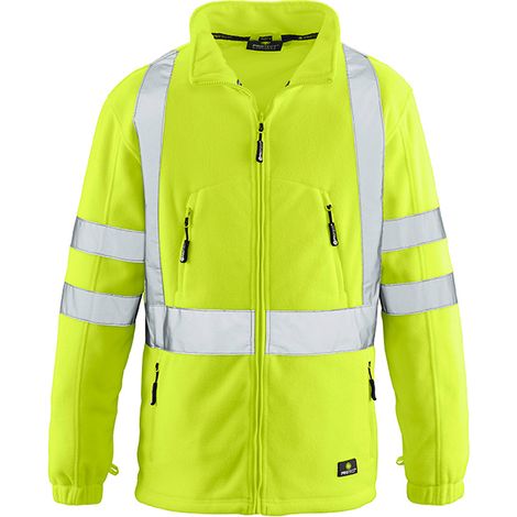BIG Arbeitsschutz BIG Warnfleecejacke Seattle Gr. L leuchtgelb (1/5)
