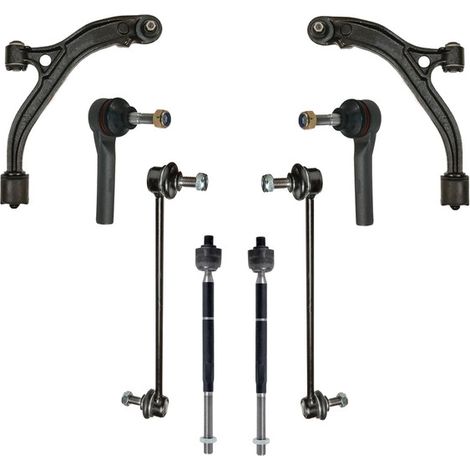 KIT BRACCIO OSCILLANTE 8 PEZZI COMPATIBILE CON CHRYSLER VOYAGER IV (RG, RS) 2.4 02.2000 / Kit Sospensione Completo OE/OEM / Bracci Oscillanti + Testine Sterzo / Sostituzione Diretta OEM