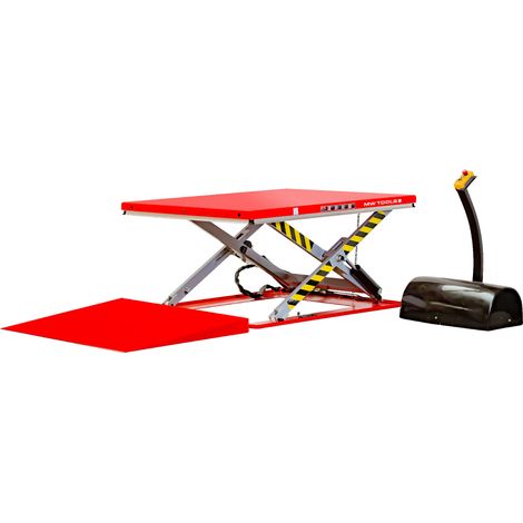 Table élévatrice à ciseaux électro-hydraulique 1000kg 230V 1450 x 1140 mm MW Tools TPSL1171 (1/5)
