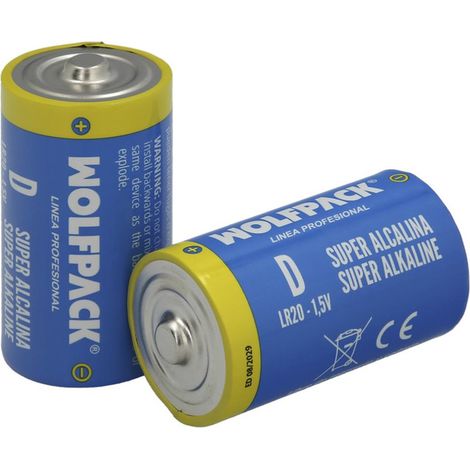 Alkaline-Batterie D/L-R20 (2er-Blisterpackung)