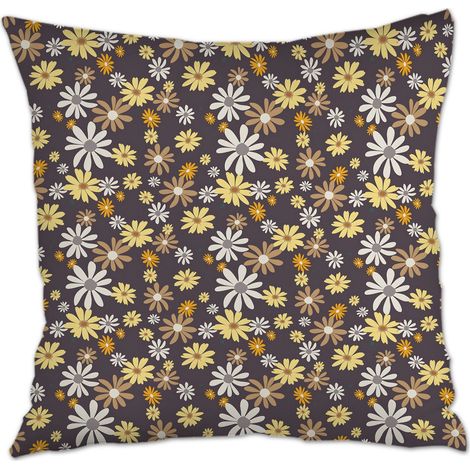 Housse de coussin 45x45 cm en polyester lavable en machine pour petite amie petit ami (1/5)
