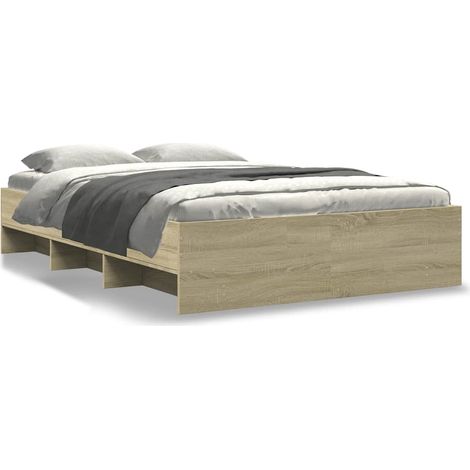 Maison Exclusive - Estructura de cama sin colchón madera roble So (1/5)