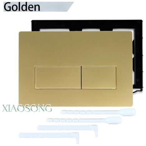 Gold-Replacement Panel for Geberit Sigma 115.770 Concealed Cistern, Accessories for UP300 UP320 Bathroom Cistern - Non-Original - (1/4)