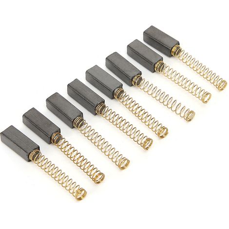 100 balais de charbon de rechange pour moteur de machine à coudre domestique (1/5)