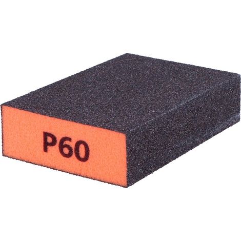 Cheville de ponçage Mousse Souple Grain Moyen 60 10 x 6 x 2 cm (1/5)