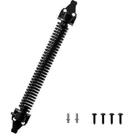 Ressort de portail réglable 10" automatique robuste noir (1/5)