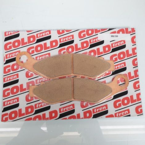 Plaquette de frein Gold Fren pour Moto Harley Davidson 1690 FLRT (1/2)