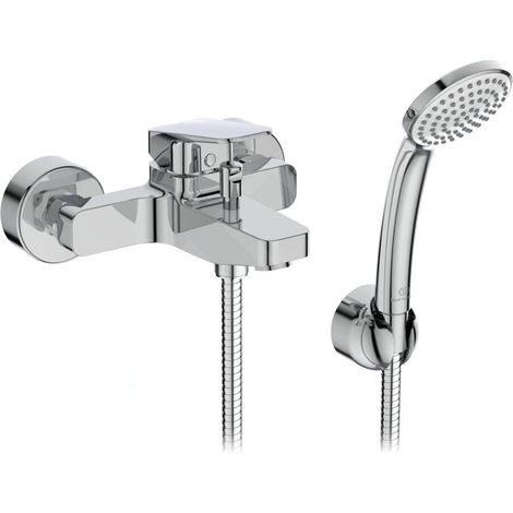 Mélangeur externe pour baignoire/douche en laiton chromé - Ideal Standard Ceraplan (1/4)