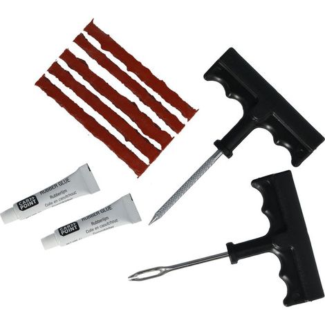 KIT MECHES POUR PNEUS (5 MECHES + 2 OUTILS + 2 TUBES) CARPOINT (1/5)