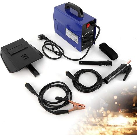 Schweißgerät Inverter MMA 20-120A IP 21S Elektrodenkabel Elektrodenschweißgerät IGBT Elektroden (1/5)