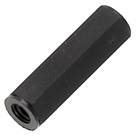 Entretoise Hexagonale M4X30 Femelle/Femelle Nylon Pa6.6 Noir