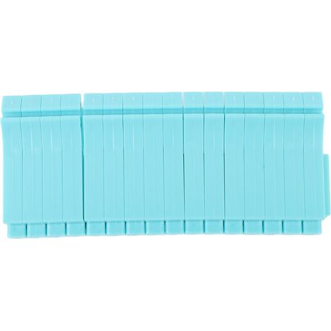 GARRYFIZH Lot de 16 grilles de refroidissement empilables en fil métallique, plateaux de cuisson réutilisables et peu encombrants pour la cuisine, bleu court. (1/5)