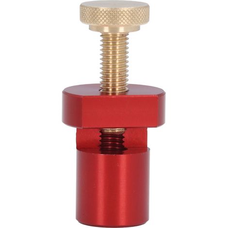 [JAMAIS UTILISÉ]Règle en alliage d'aluminium avec butée de 20 mm pour trou de chien, gabarit d'escalier fixe, règle d'angle pour le travail du bois, pince auxiliaire rouge (1/5)