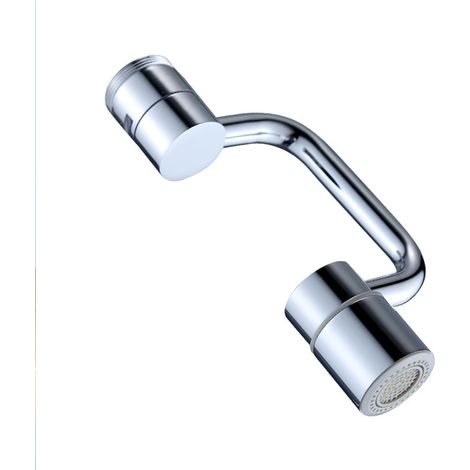 Rallonge de robinet multifonction Adaptateur rotatif à 1440° pour salle de bain et cuisine (1/5)