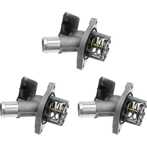 Boîtier de thermostat de liquide de refroidissement moteur 3X, Chevrolet Malibu, Colorado, GMC, Cadillac, Buick LaCrosse 12650241 1581752 902-2125 (1/5)