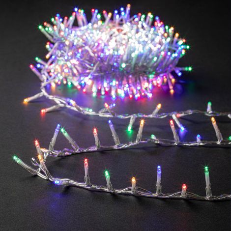 Guirlande Lumineuse Extérieur 25 m 1000 LED Multicolore et 8 jeux de lumière - Feeric Christmas (1/2)