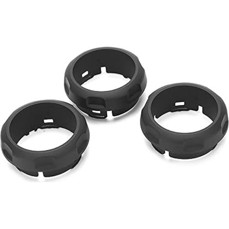 Lot de 3 caches pour bouton de climatisation, bague de bouton de climatisation pour Land Rover Discovery 4/Sport (1/4)