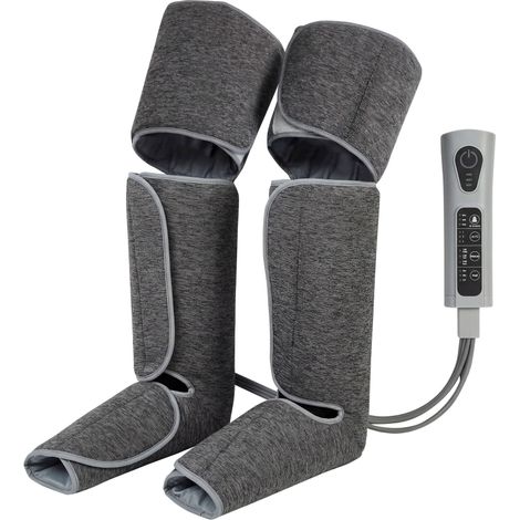 Appareil massage pieds et mollets, compression air, chaleur, 3 modes automatiques et niveaux d’intensité (1/5)