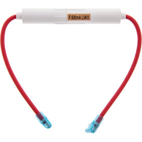 Fusible Alta Tensión Microondas 0,60A 5kV  600mA 5000V  Tubo Vidrio 6x40mm para Microondas de 700W Universal