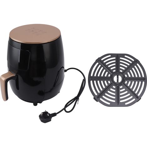 Friteuse sans huile 2600W 6L grande capacité électrique intelligente domestique 220V noir (1/5)