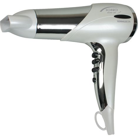 TERMOZETA ASCIUGACAPELLI PHON 2000W IONO SILVER AIR DIFFUSER (1/5)